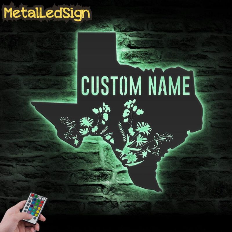 Custom-Wild-Flower-Texas-State-Metal-Wall-Art-LED-Light-7.jpg