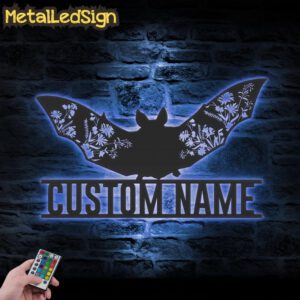 Custom-WildFlower-Bat-Metal-Wall-Art-LED-Light-3.jpg