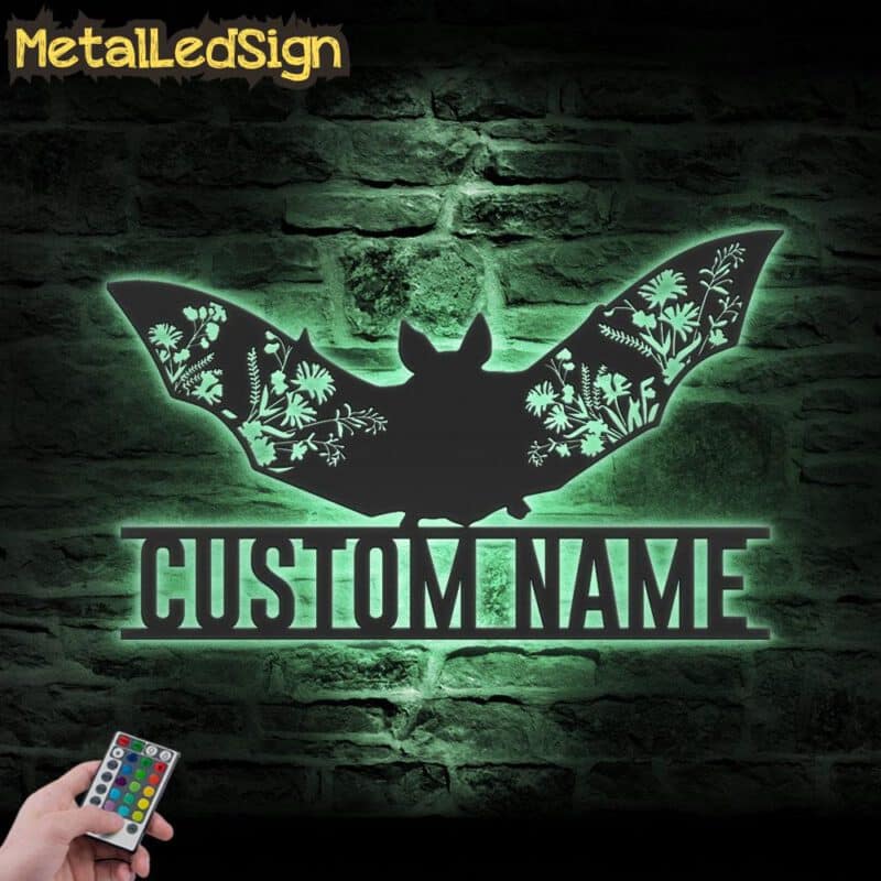 Custom-WildFlower-Bat-Metal-Wall-Art-LED-Light-5.jpg