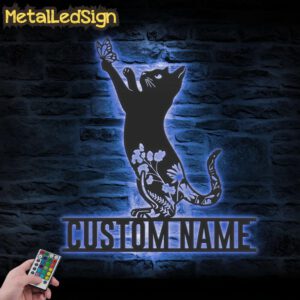 Custom-WildFlower-Cat-Metal-Wall-Art-LED-Light-3.jpg