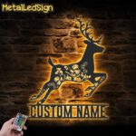 Custom-WildFlower-Deer-ELK-Metal-Wall-Art-LED-Light-Images-1.jpg