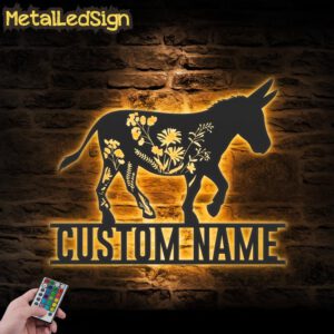 Custom-WildFlower-Donkey-Metal-Wall-Art-LED-Light-Images.jpg