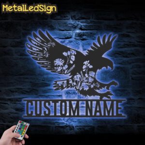 Custom-WildFlower-Eagle-Metal-Wall-Art-LED-Light-3.jpg