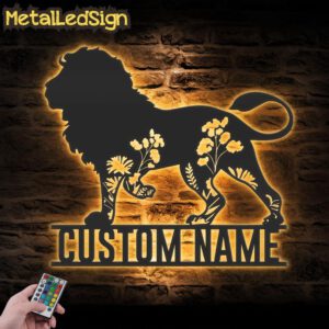 Custom-WildFlower-Lion-Metal-Wall-Art-LED-Light-Images.jpg