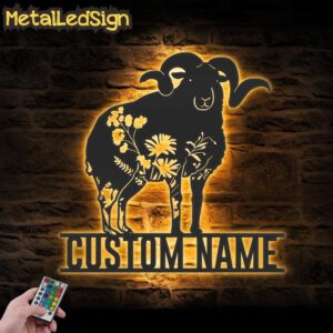 Custom-WildFlower-Sheep-Metal-Wall-Art-LED-Light-Images-1.jpg