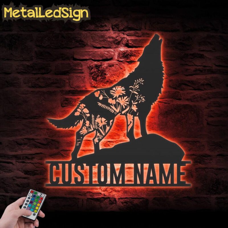 Custom-WildFlower-Wolf-Metal-Wall-Art-LED-Light-7.jpg