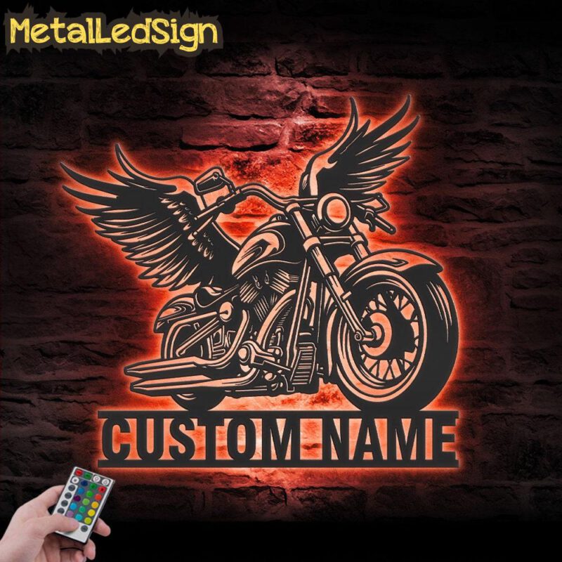 Custom-Wings-Motocross-Metal-Wall-Art-LED-Light-5.jpg