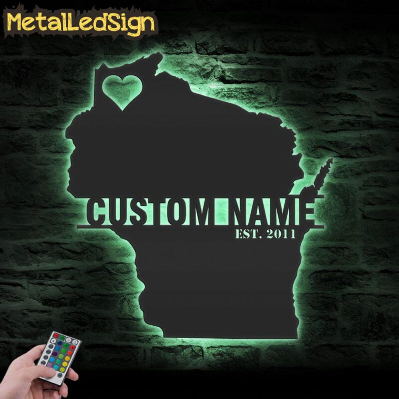 Custom-Wisconsin-Map-Metal-Wall-Art-LED-Light-7.jpg