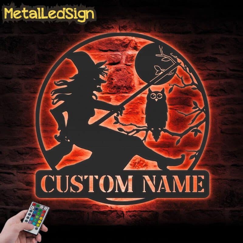 Custom-Witch-And-Owl-Metal-Wall-Art-Led-Light-5.jpg