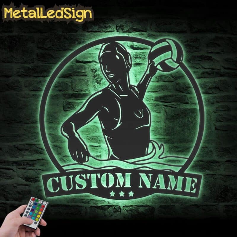 Custom-Woman-Water-Polo-Player-Metal-Wall-Art-LED-Light-7.jpg