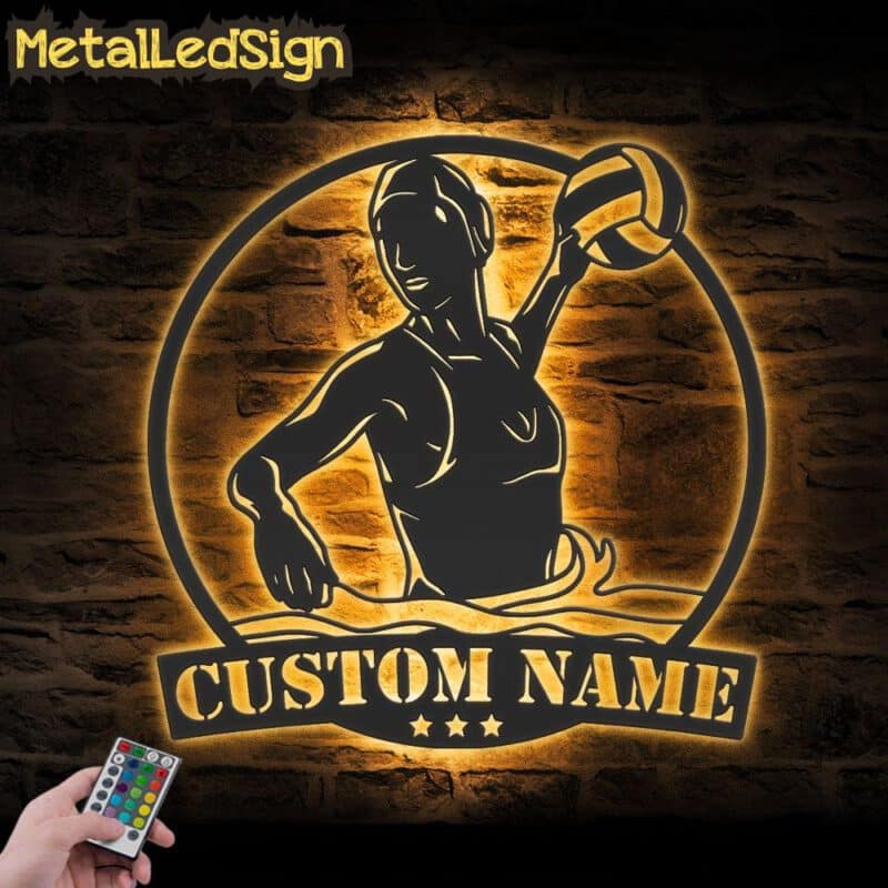 Custom-Woman-Water-Polo-Player-Metal-Wall-Art-LED-Light-Images.jpg