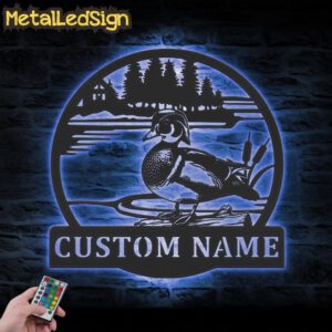 Custom-Wood-Duck-Hunting-Metal-Wall-Art-LED-Light-3.jpg