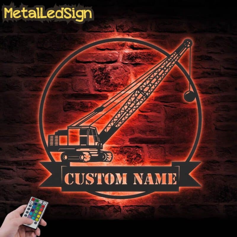 Custom-Wrecking-Ball-Crane-Metal-Wall-Art-LED-Light-5.jpg