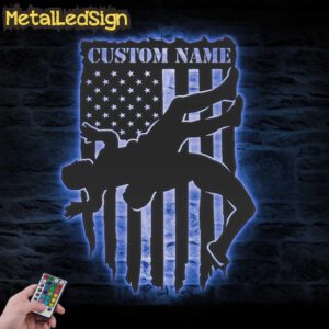 Custom-Wrestling-US-Flag-Metal-Wall-Art-LED-Light-3-1.jpg