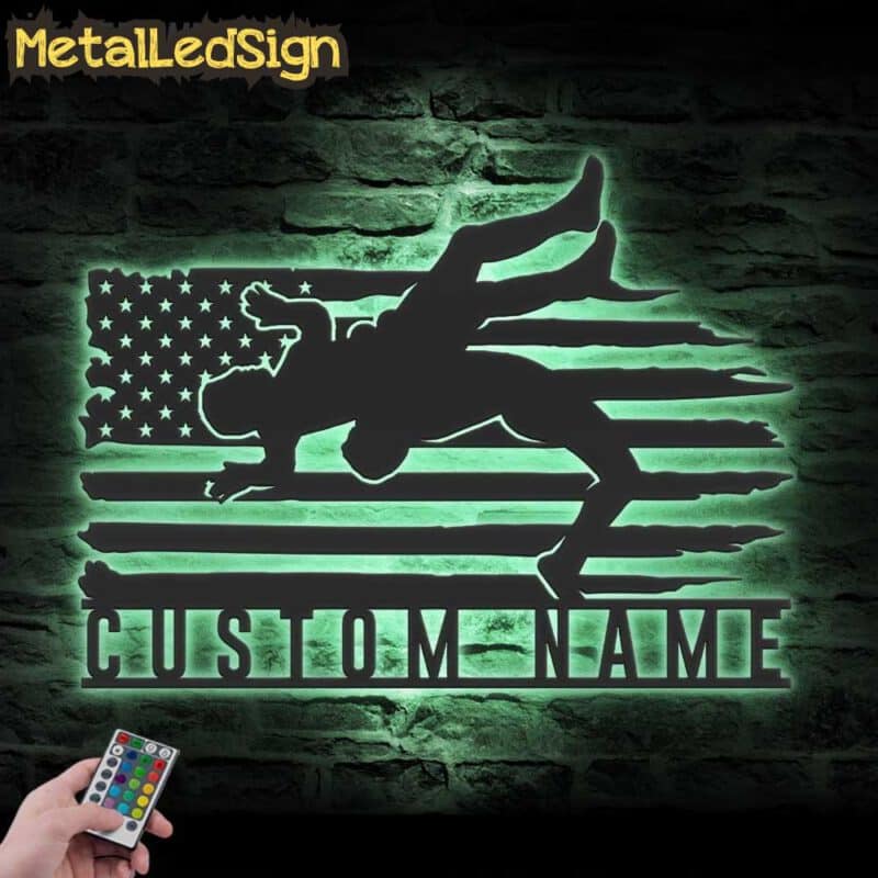 Custom-Wrestling-US-Flag-Metal-Wall-Art-LED-Light-7.jpg