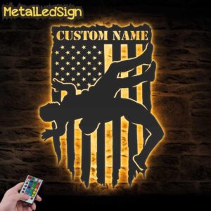 Custom-Wrestling-US-Flag-Metal-Wall-Art-LED-Light-Images-1.jpg