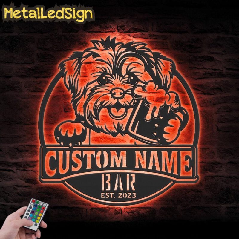 Custom-Yorkshire-Terrier-Thirsty-Beer-Pub-Metal-Wall-Art-LED-Light-5.jpg