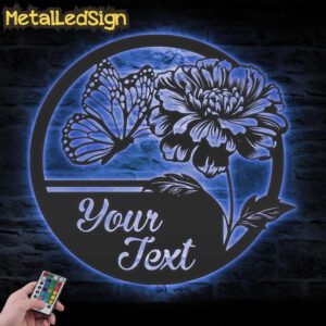 Custom-Zinnia-Flower-Metal-Wall-Art-LED-Light-3.jpg