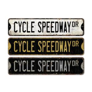 Cycle-Speedway-Premium-Quality-Rustic-Metal-Sign-2