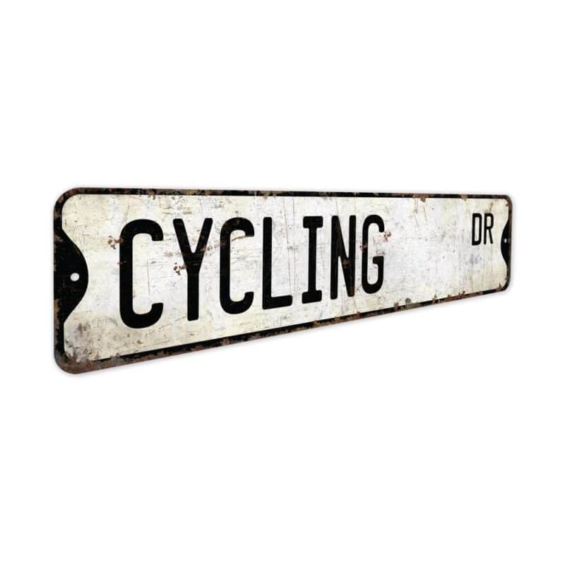 Cycling-Premium-Quality-Rustic-Metal-Sign-3