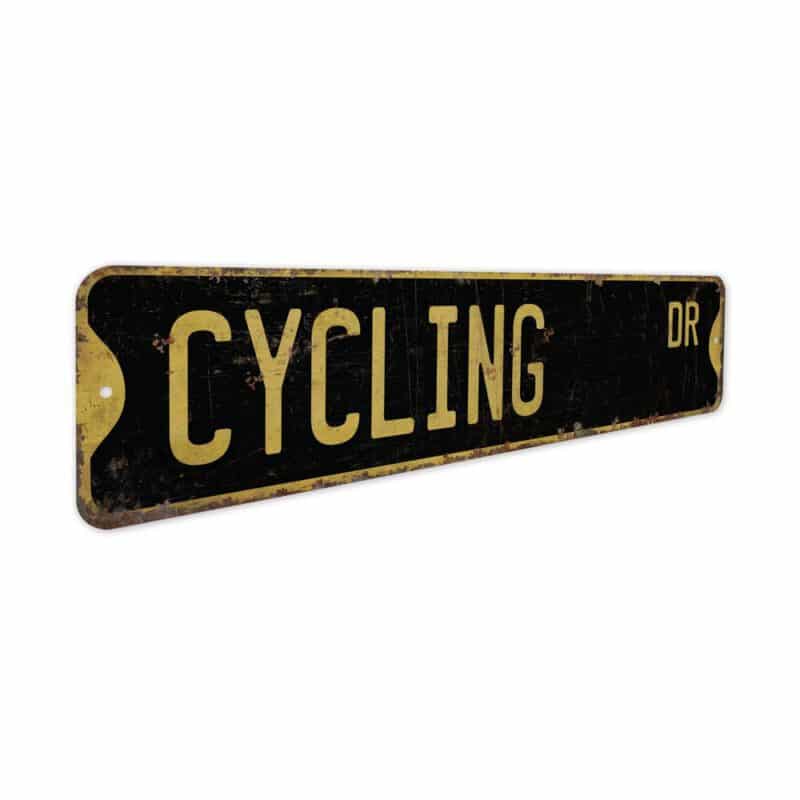 Cycling-Premium-Quality-Rustic-Metal-Sign-5