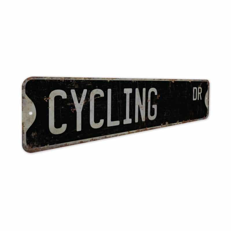 Cycling-Premium-Quality-Rustic-Metal-Sign-7