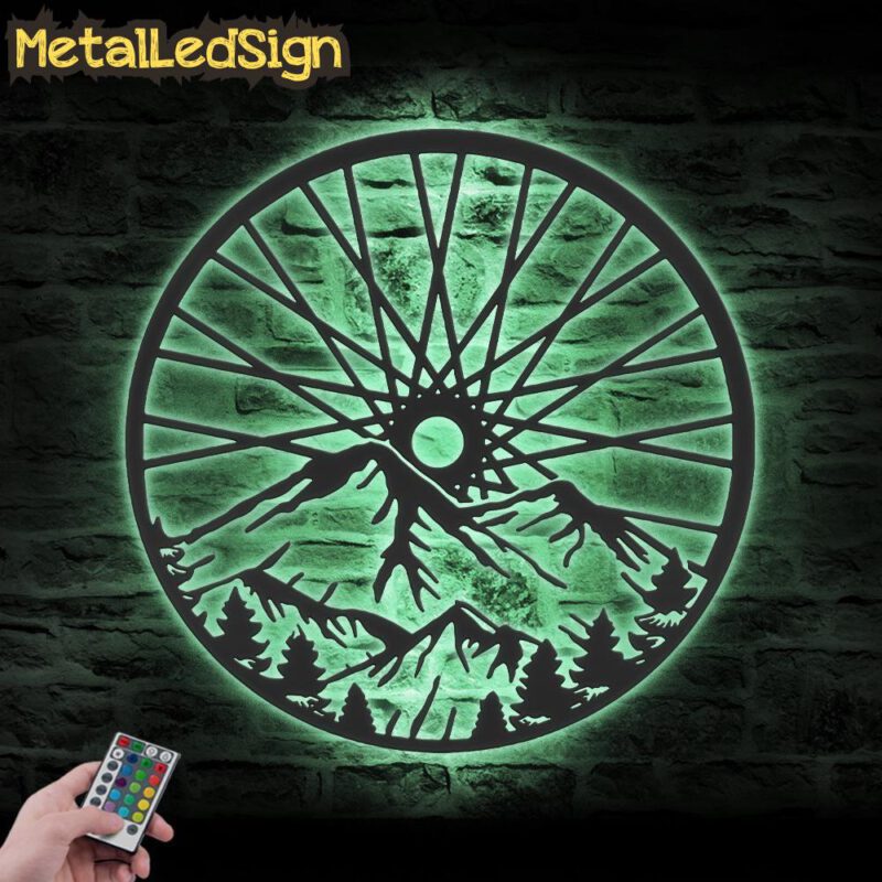 Cyclist-Mountain-Bike-Gears-Metal-Wall-Art-LED-Light-7.jpg