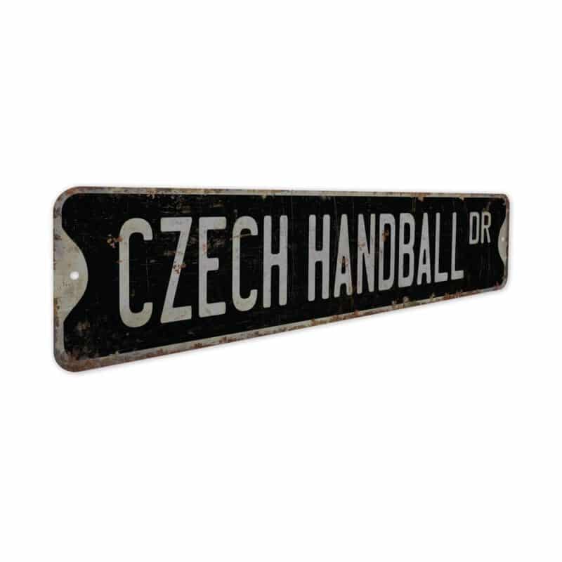 Czech-Handball-Premium-Quality-Rustic-Metal-Sign-7