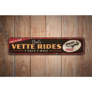 Dads-Vette-Rides-Premium-Quality-Rustic-Metal-Sign-Images