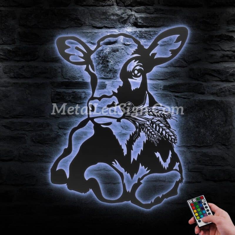 Dairy-Cow-Farmhouse-Metal-Wall-Art-Led-Light-3-1