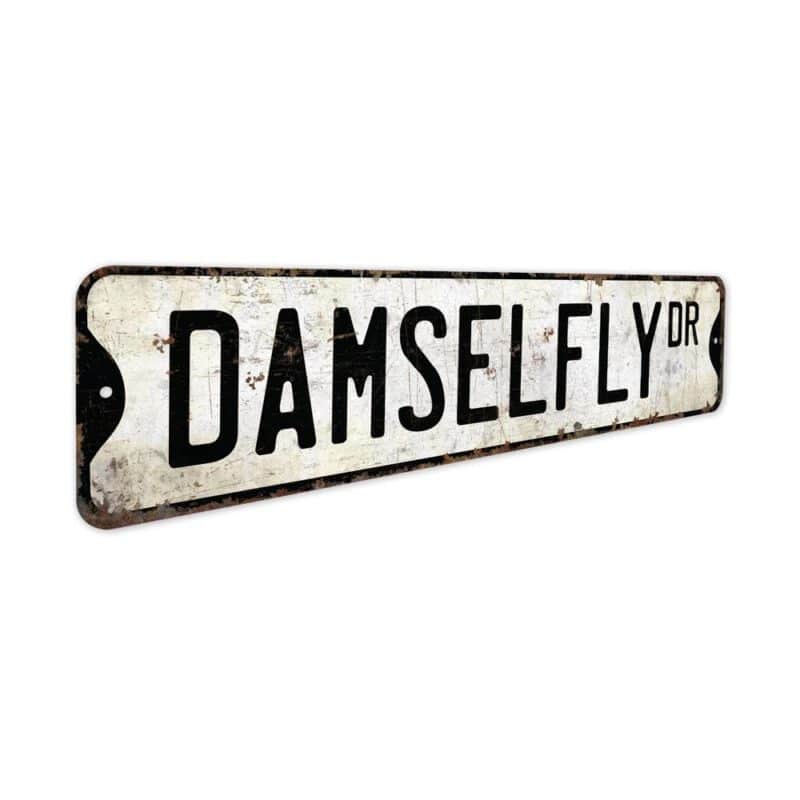 Damselfly-Premium-Quality-Rustic-Metal-Sign-3