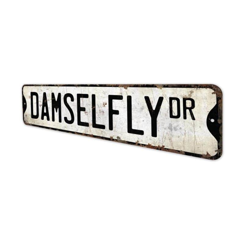 Damselfly-Premium-Quality-Rustic-Metal-Sign-4