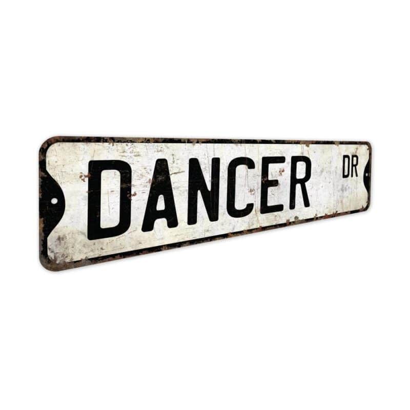 Dancer-Premium-Quality-Rustic-Metal-Sign-3