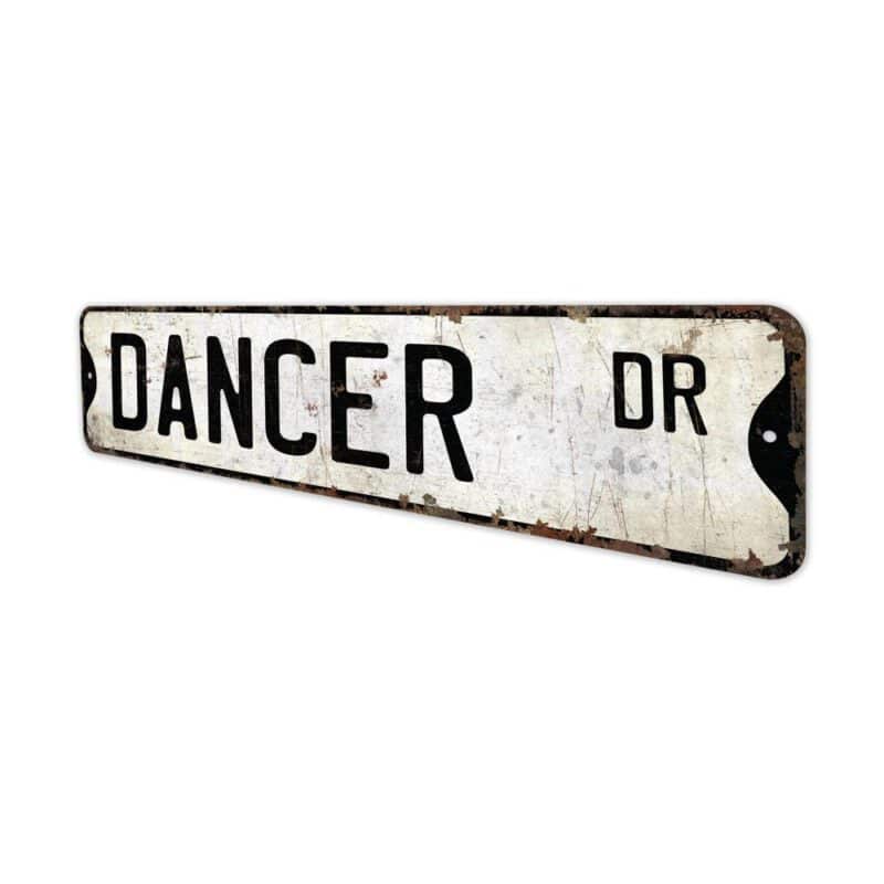 Dancer-Premium-Quality-Rustic-Metal-Sign-4