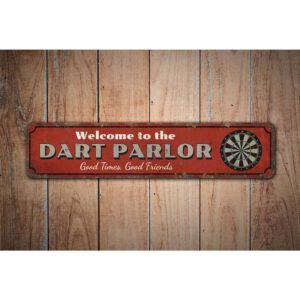 Dart-Parlor-Premium-Quality-Rustic-Metal-Sign-Images