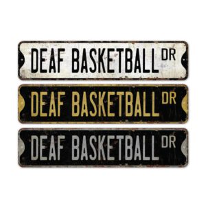 Deaf-Basketball-Premium-Quality-Rustic-Metal-Sign-2