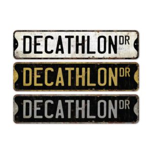 Decathlon-Premium-Quality-Rustic-Metal-Sign-2