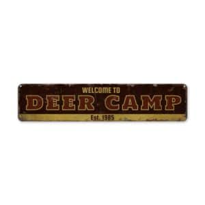 Deer-Camp-EST-Sign-Premium-Quality-Rustic-Metal-Sign-2