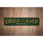 Deer-Camp-Sign-Premium-Quality-Rustic-Metal-Sign-Images