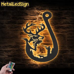 Deer-Duck-And-Fish-Hunting-Metal-Wall-Art-LED-Light-Images.jpg