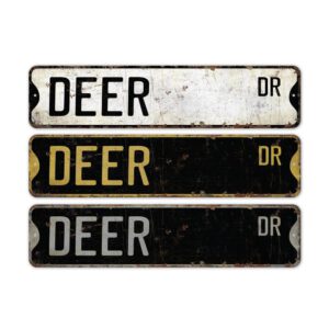 Deer-Premium-Quality-Rustic-Metal-Sign-2