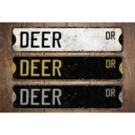 Deer-Premium-Quality-Rustic-Metal-Sign-Images