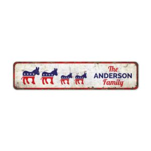 Democrat-Family-Premium-Quality-Rustic-Metal-Sign-2