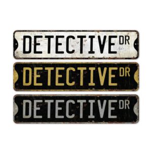 Detective-Premium-Quality-Rustic-Metal-Sign-2