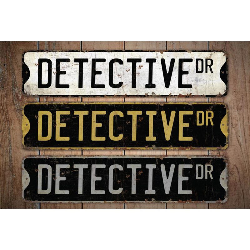 Detective-Premium-Quality-Rustic-Metal-Sign-Images