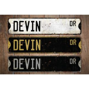 Devin-Name-Sign-Premium-Quality-Rustic-Metal-Sign-Images