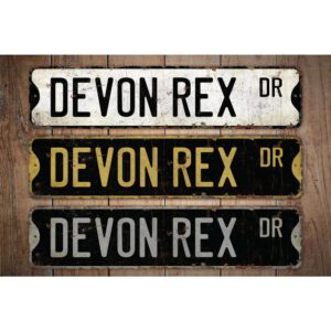 Devon-Rex-Premium-Quality-Rustic-Metal-Sign-Images