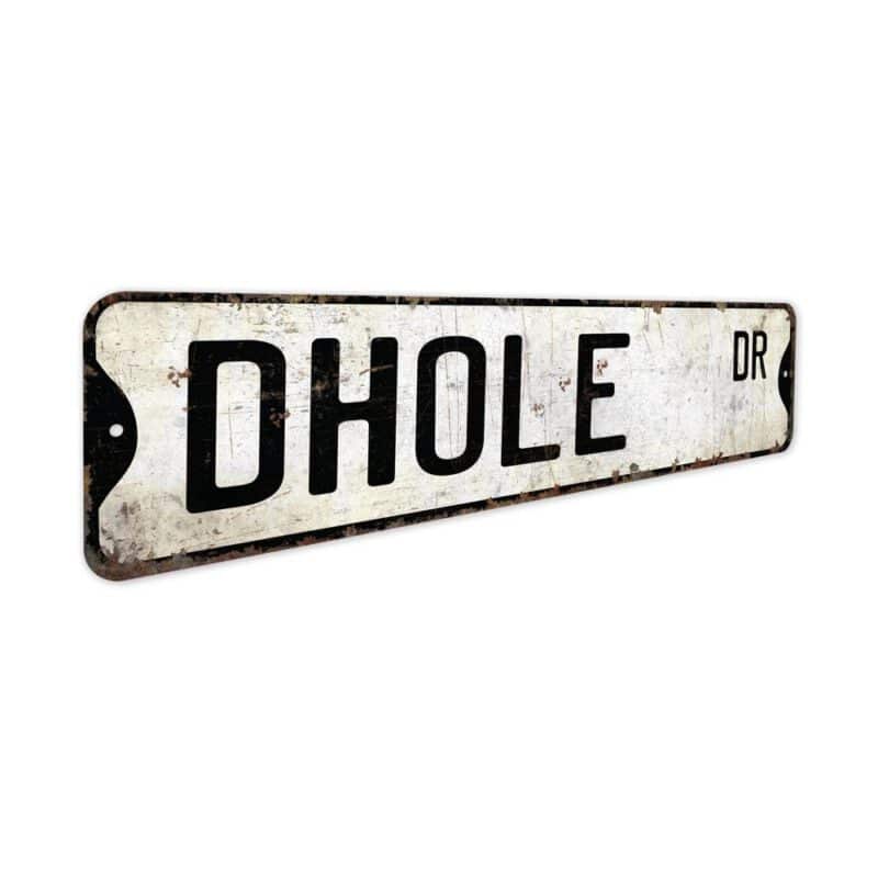 Dhole-Premium-Quality-Rustic-Metal-Sign-3