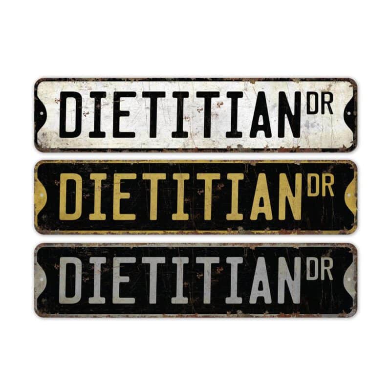 Dietitian-Premium-Quality-Rustic-Metal-Sign-2