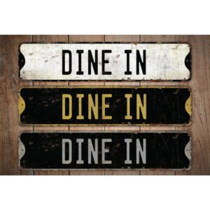 Dine-In-Sign-Premium-Quality-Rustic-Metal-Sign-Images